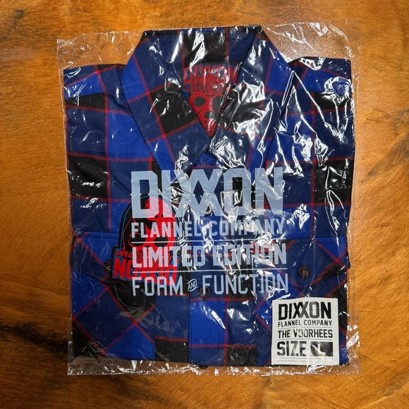 NWT RARE Horror Set Dixxon Flannels Camp Crystal Lake The Voorhees The Myers - Picture 4 of 7